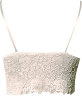 Uwodzicielski Koronkowy Braletka Crop Top